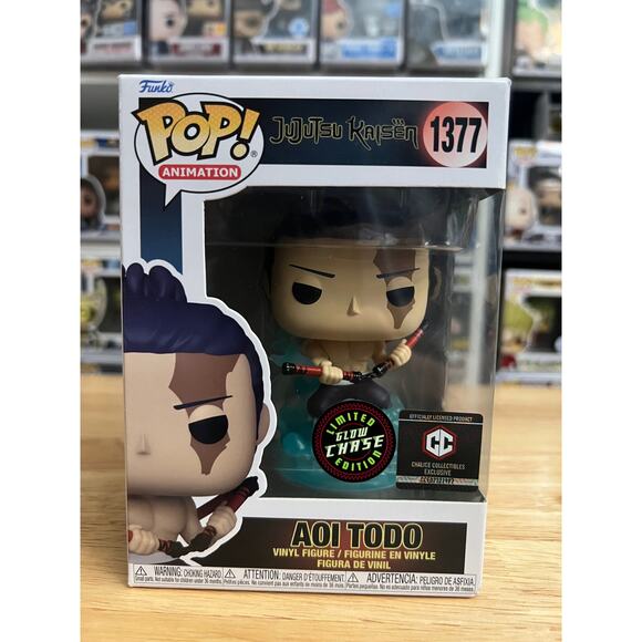 LE GLOW CHASE Aoi Todo Funko Pop #1377 Jujutsu Kaisen Chalice GITD Glows Dark - Picture 1 of 6